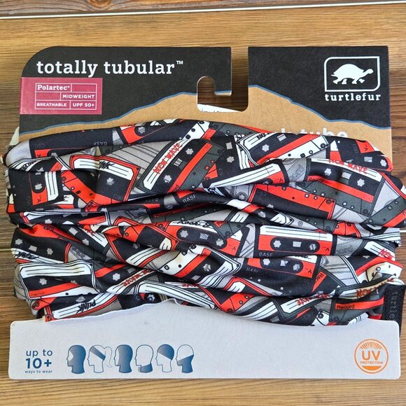 Turtle Fur Totally Tubular Neck Gaiter, UPF 50+, Multifunctional Headwear - Picture 1 of 6